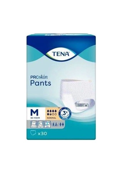 Proskin Pants Normal Emici Külot Medium 30'lu 5.5 Damla M