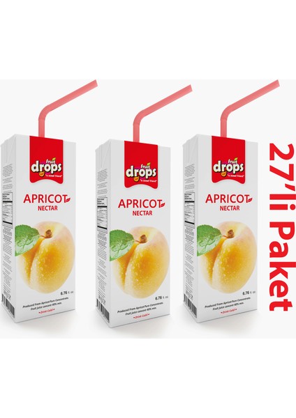 Kayısı Nektarı 200 ml 27'li