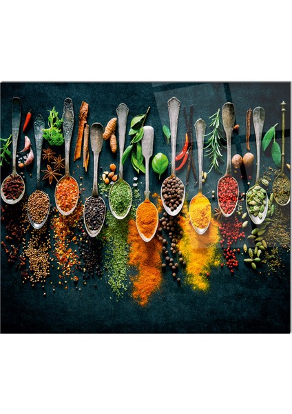 Cam Ocak Arkası Koruyucu | Baharat