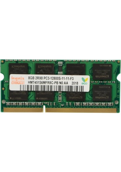 8GB 1600Mhz DDR3 Notebook Ram HMT451S6MFR8C-PB