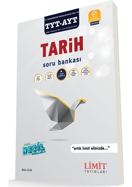 Limit Yayınları TYT-AYT Tarih Soru Bankası