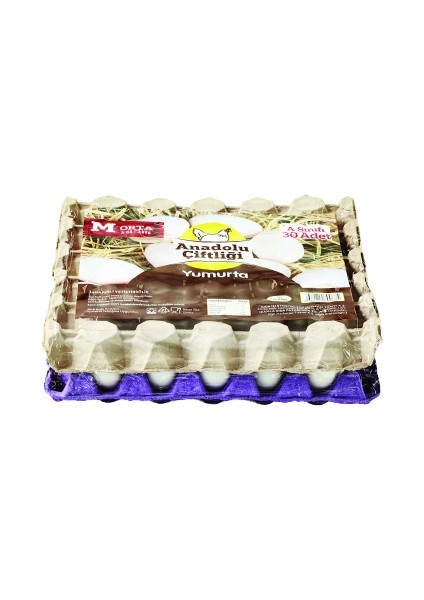 Anadolu Çiftliği M Yumurta 30'lu (53-62 gr)