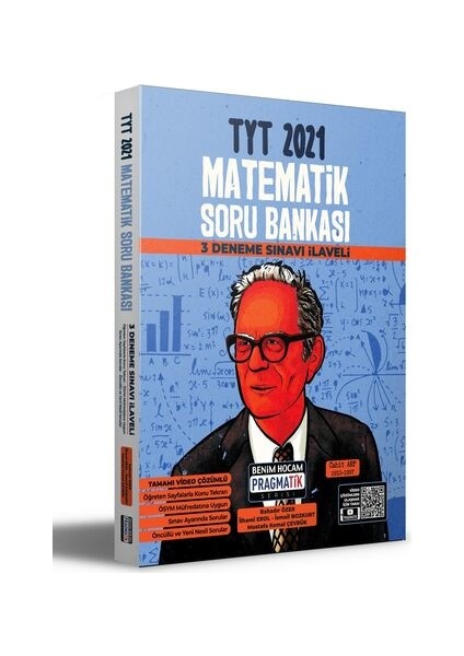 Benim Hocam Yayınları 2021 TYT Matematik Soru Bankası 3 Deneme Sınavı İlaveli (Pragmatik Serisi)