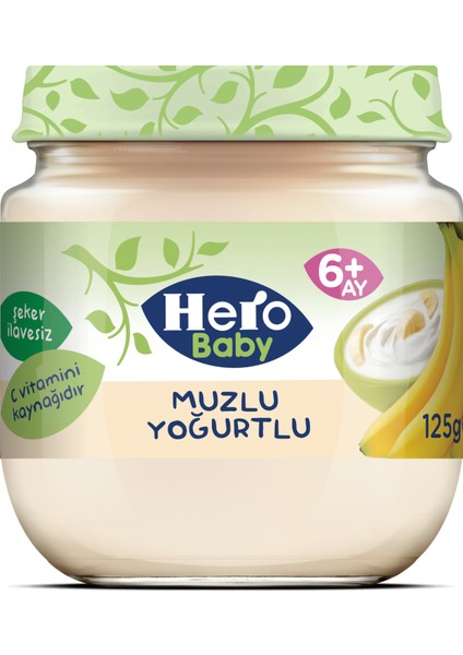 Muzlu Yoğurtlu Kavanoz Maması 120 gr fiyatları