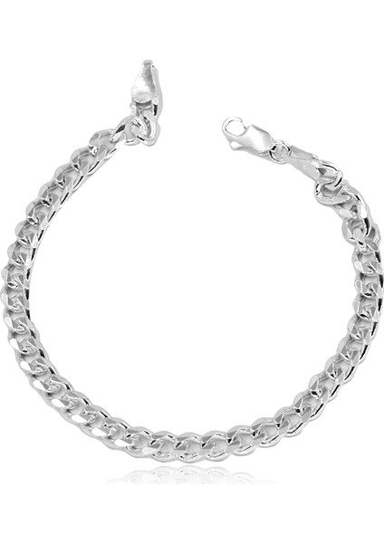 Gurmet Zincir Gümüş Erkek Bileklik