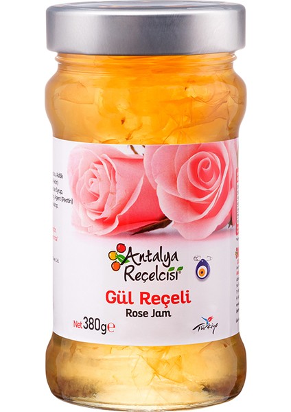Gül Reçeli %50 Meyve Klasik Seri 380 Gr