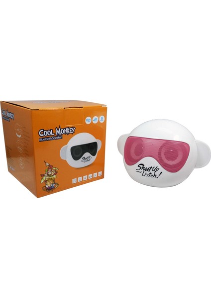 M205 Cool Monkey Radyolu Bluetooth Hoparlör modelleri