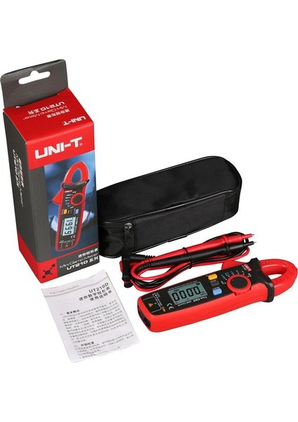 Unı-T UT-210D 200A Ac/dc Frekans + Isı + Ncv + True Rmb Pensampermetre