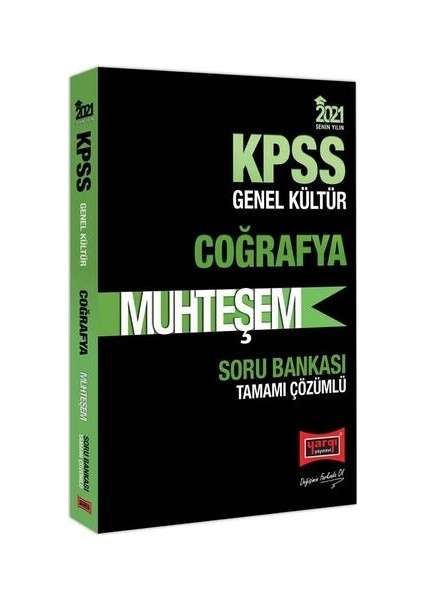 2021 KPSS Muhteşem Coğrafya Tamamı Çözümlü Soru Bankası