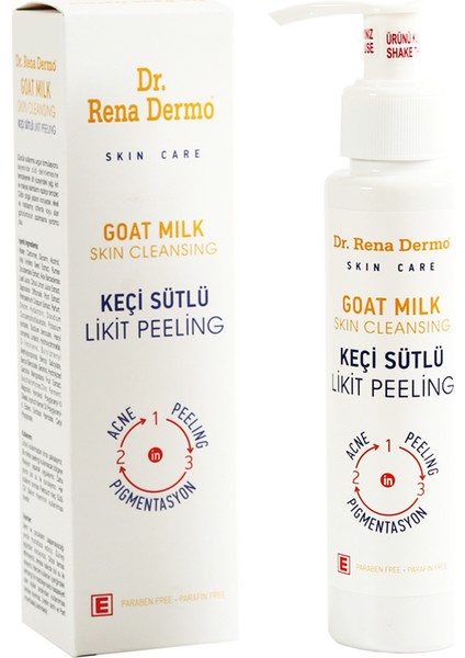 Dr. Rena Dermo Dr.rena Dermo Keçi Sütü Likit Peeling 125 ml