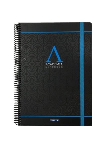 Academıa Spiralli Defter A4 120 Yaprak Kareli