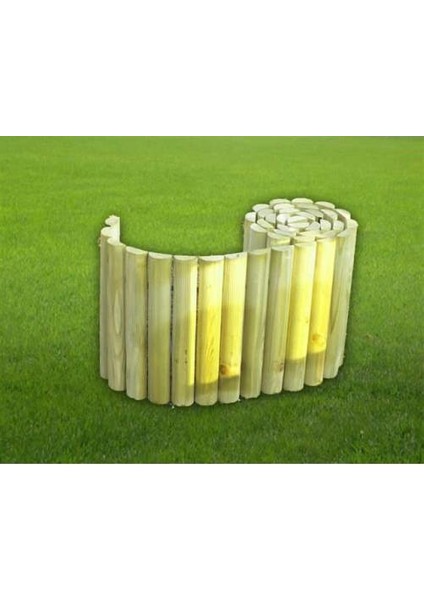 Ahşap Sebze Bahçesi Çiti Kazıklı 30X150
