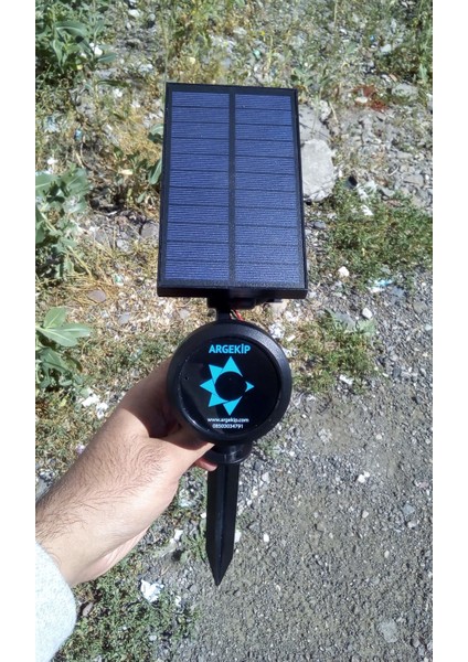 Gprs Data Hatlı Tarla/sera Güneş Enerjili Sıcaklık ve Nem Takip Cihazı