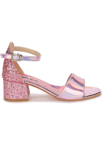 Sheila Ayna Çam Günlük Kız Çocuk 3 Cm Topuklu Sandalet Abiye Ayakkabı fırsatları