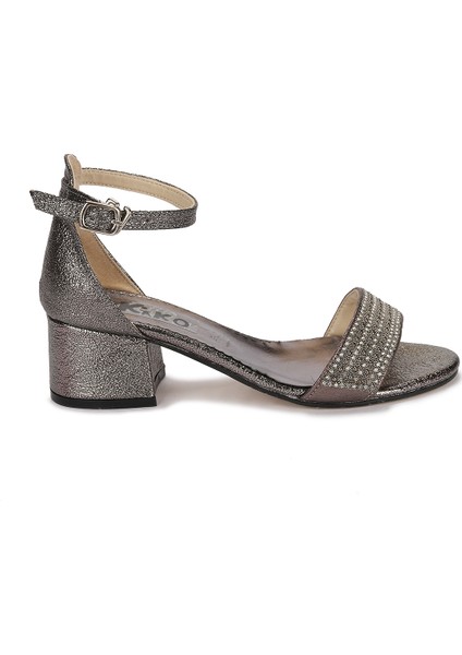 Kiko 768 Ayna Kum Günlük Kız Çocuk 3 cm Topuk Sandalet Ayakkabı
