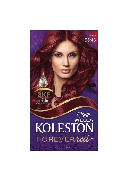 Koleston Kit Boya 55-46 Kızıl Büyü