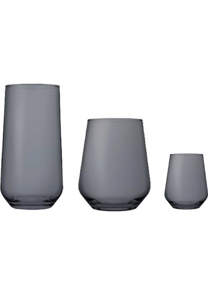 Allegra Gri Su Bardak Takımı 18 Parça