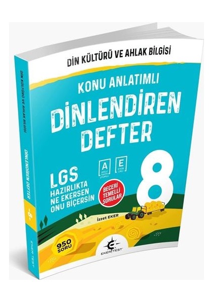 8. Sınıf Dinlendiren Defter