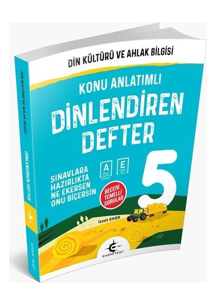 Arı Yayıncılık 5. Sınıf Dinlediren Defter