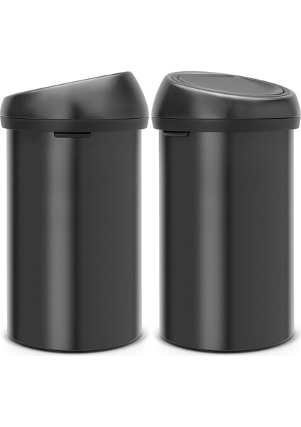 Çöp Kutusu 60 Lt Touch Bın New Dokunmatik Ay Işığı Siyah modelleri