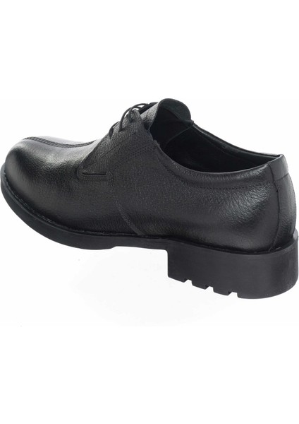S946 Siyah Deri Mevsimlik Erkek Ayakkabı Rahat Geniş Kalıp modelleri
