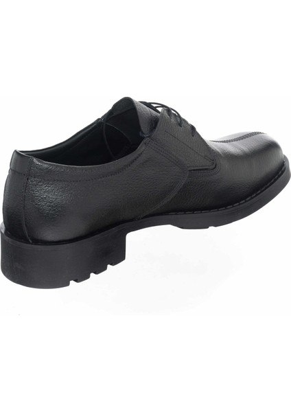 S946 Siyah Deri Mevsimlik Erkek Ayakkabı Rahat Geniş Kalıp fırsatları