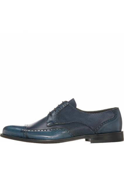 CS6552 Lacivert Deri Vip Ayakkabı Rahat Geniş Kalıp fiyatları