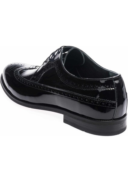 US190504 Siyah El Işçiliği Erkek Ayakkabısı fırsatları