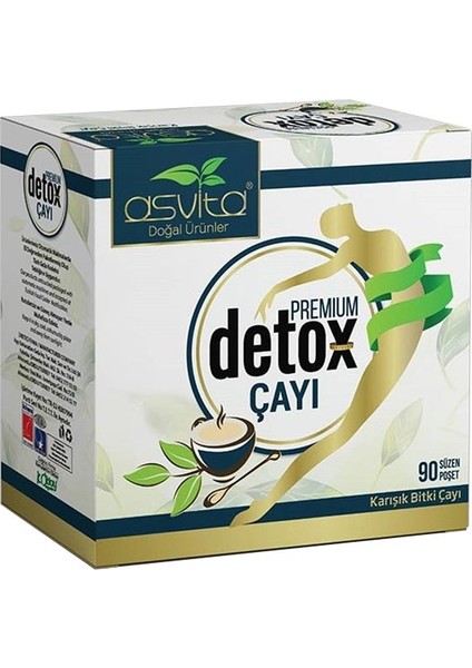 Premium Detoks Çayı 90'lı Süzen Poşet