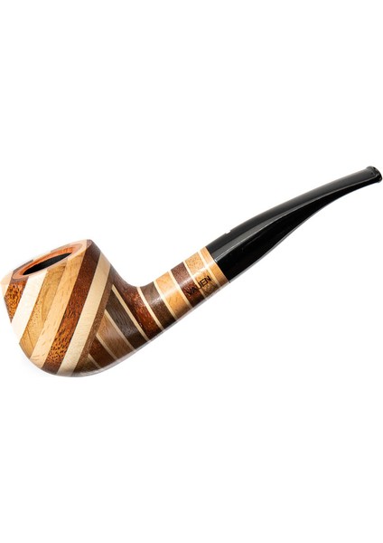 Hawaii 240 9mm. Filtreli Akrilik Saplı Pipo