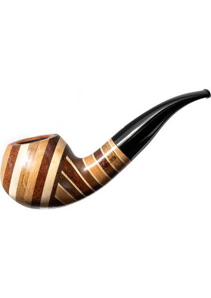 Hawaii 237 9mm. Filtreli Akrilik Saplı Pipo
