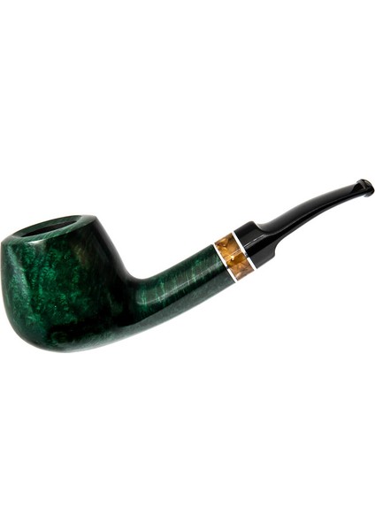 Ambrosi 8181 9mm. Filtreli Akrilik Saplı Pipo