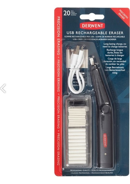 : USB Şarjlı Elektrikli Silgi