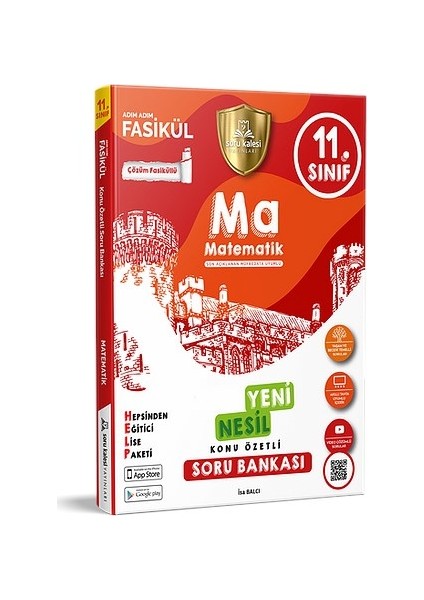 Soru Kalesi 11. Sınıf Matematik Fasikül Yeni Nesil Soru Bankası