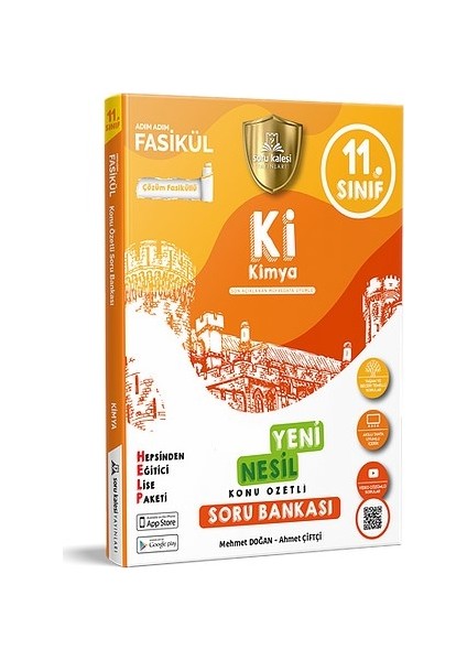 Soru Kalesi 11. Sınıf Kimya Fasikül Yeni Nesil Soru Bankası
