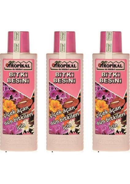 Çiçek Açan Bitki Besini x 3 Adet