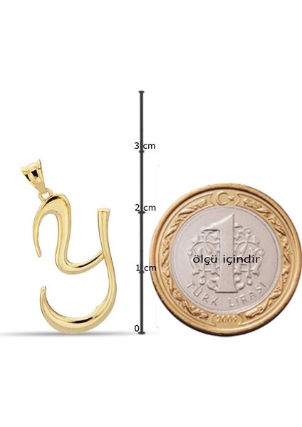 Y Harfi 14 Ayar Altın Kolye fiyatları