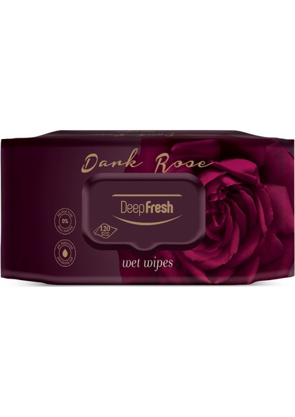 Deep Fresh Oriental Islak Mendil Darkrose 120 Yaprak