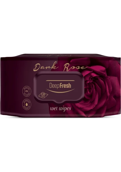 Deep Fresh Oriental Islak Mendil Darkrose 120 Yaprak