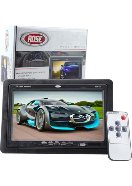 Mr-07 7 İnç TFT LCD Monitör