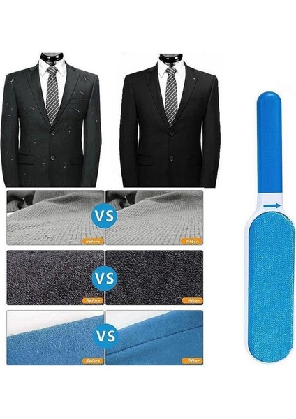 Wizard Kıl Tüy Toplayıcı Tarak Kedi Köpek Fırçası Toz Temizleyici Rulo 2'Li fiyatları