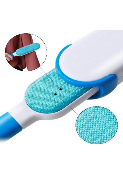 Wizard Kıl Tüy Toplayıcı Tarak Kedi Köpek Fırçası Toz Temizleyici Rulo 2'Li modelleri