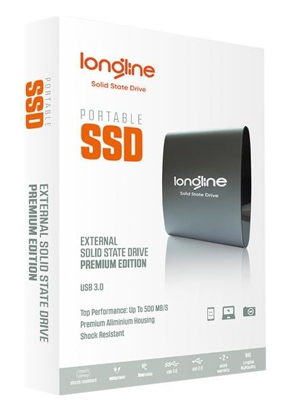 128GB Taşınabilir SSD USB 3.1 Harici Disk