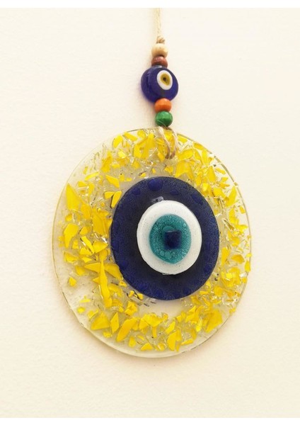 Nazar Boncuğu 13 cm Duvar Süsü Hediye Nazarlık El Işi modelleri