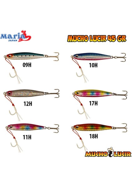 Mucho Lucir Jig 45GR 11H