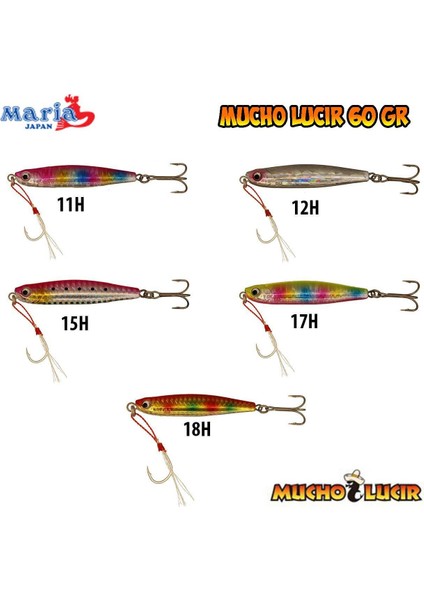 Mucho Lucir Jig 60GR 18H