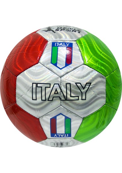 Italy Parlak Taraftar Futbol Topu