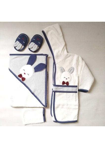 826 Erkek Bebek Pamuklu Bornoz Takımı fiyatları