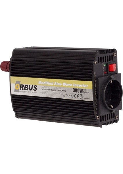 Inverter 300W 12V Orbus Modıfıed Sınus