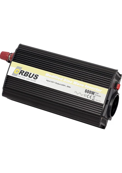 Inverter 600W 12V Orbus Modıfıed Sınus